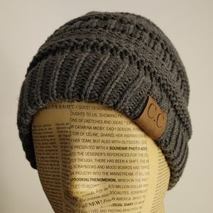 C.C grey beanie